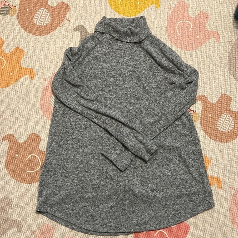 Nursing/Maternity Turtleneck Sweater